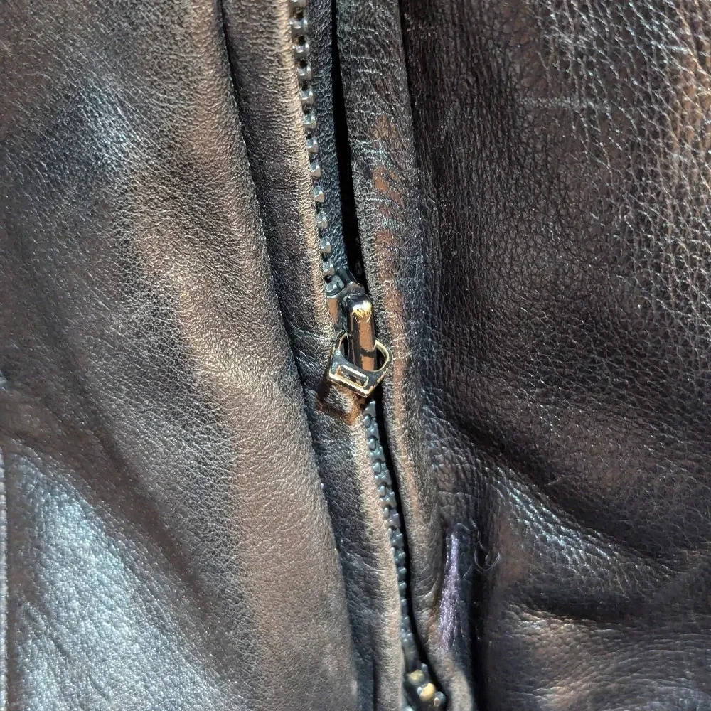HARLEY DAVIDSON FXRG Leather Jacket Medium